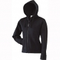 Preview: Lady-Fit Hooded Sweat Jacket schwarz