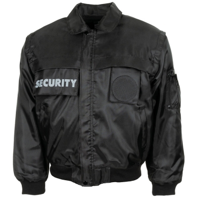 Security Blouson, schwarz