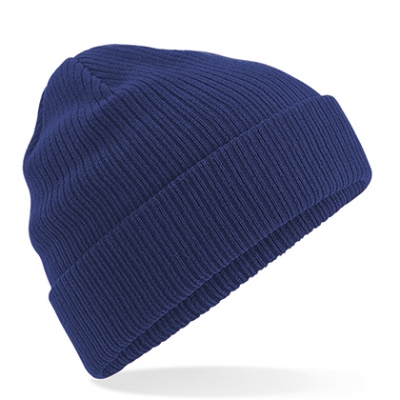 Bio Baumwolle Beanie navy