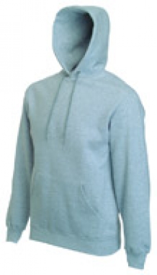 Hooded Sweater graumeliert