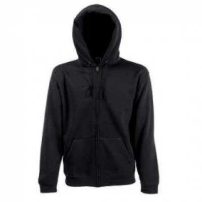 Hooded Sweat Jacket schwarz