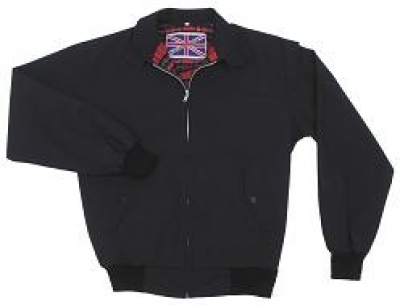 Harrington Jacke schwarz