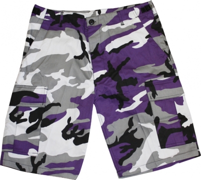 BDU Bermuda violett camo