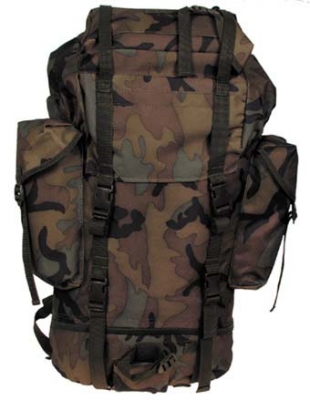 BW Rucksack NYLON woodland