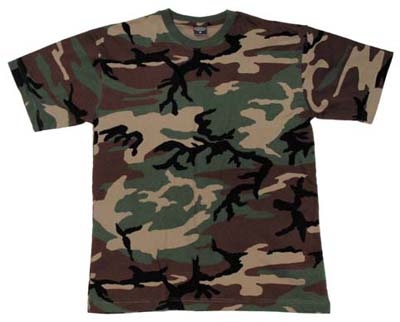 Kinder T-Shirt woodland