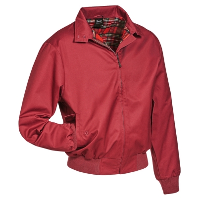 Harrington Jacke bordeauxrot