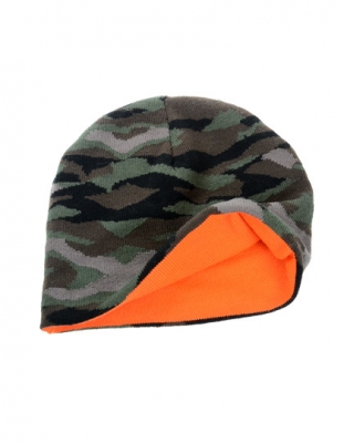 Wenderollmütze camo/orange